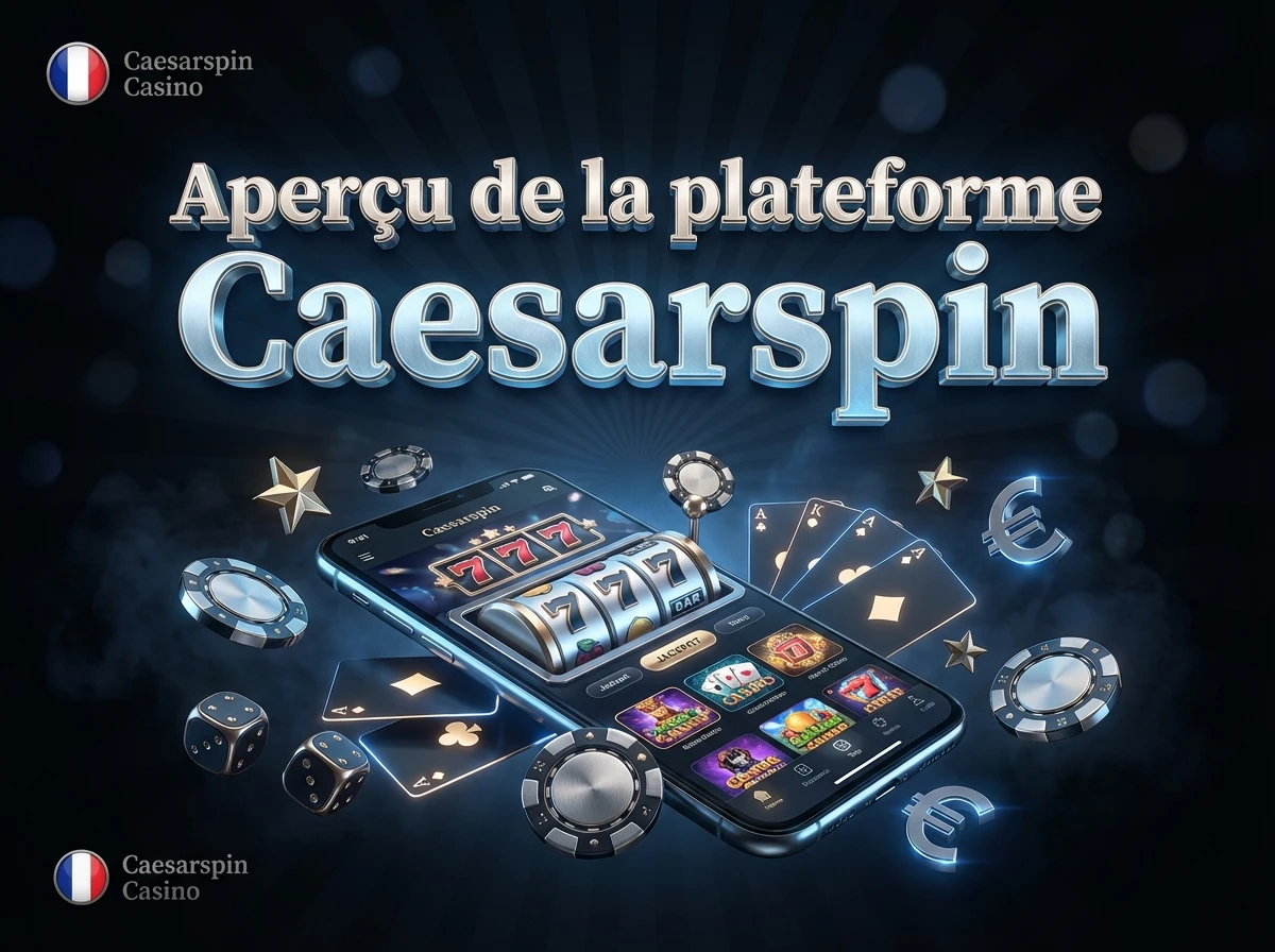 Aperçu de la plateforme Caesarspin